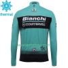 Fietskleding (Fietsshirt Lange Mouw + Lange Koersbroek) 2017 Bianchi Countervail N001 Winter Thermal Fleece